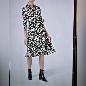 Hobbs Alex Fit and flared Shirt MIDI DRESS IN EXCELLENT CONDITION